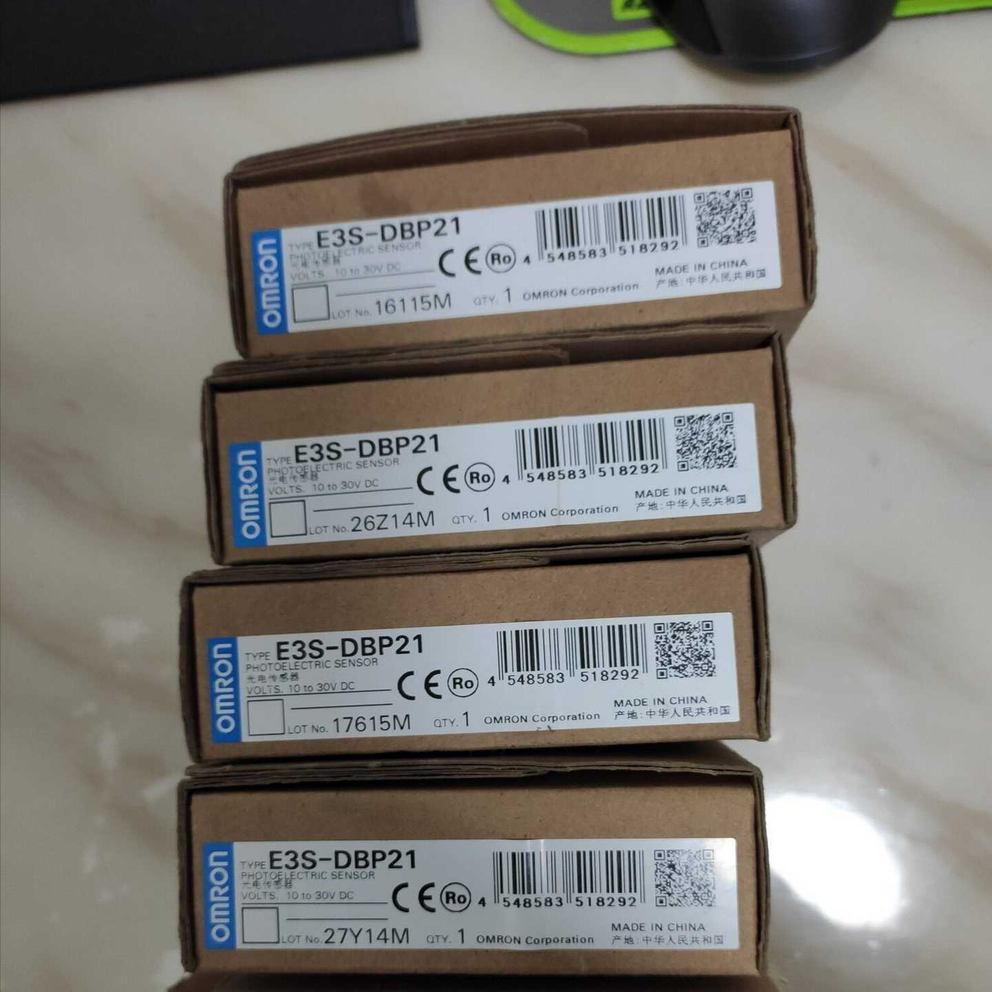 光电传感器E3S-DBP21日本OMRN原装全新z未拆封实拍