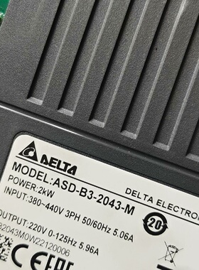 询价-台达B3E3系列100W400W750W1KW