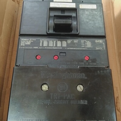 Nuovo Westinghouse 400A 3P Disgiuntore LA3400PRF TriPac 600V