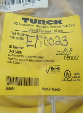 TURCKRKM86-25MCABLE
