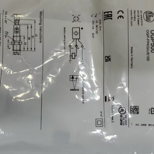 寻IIFM易福门压力开关OGP500