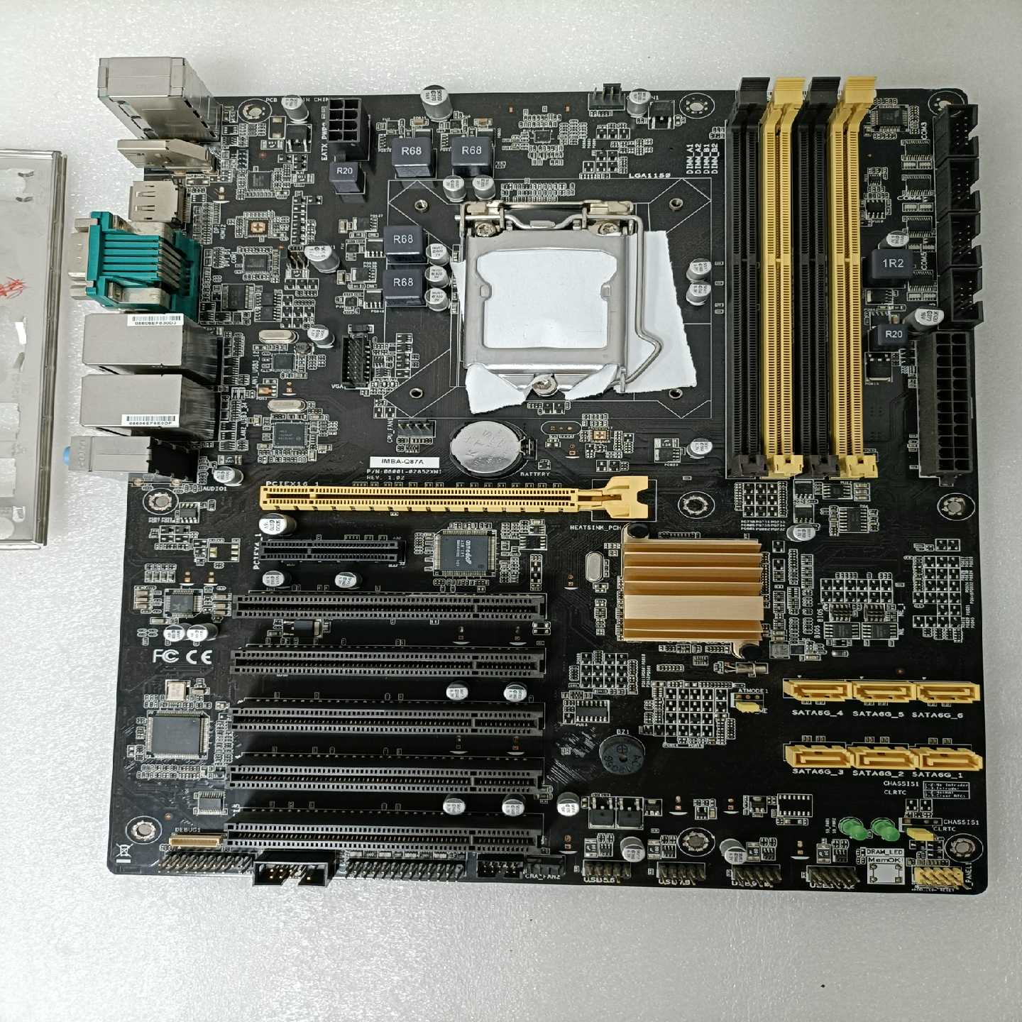 咨询-IMBA-Q87A主板研扬IMBA-Q87A工控机主板.拆