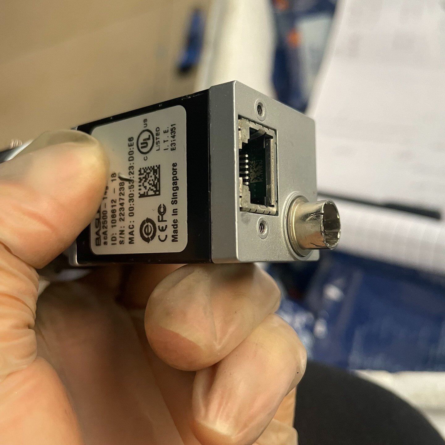 Basler巴斯勒acA250014gm带镜头图片