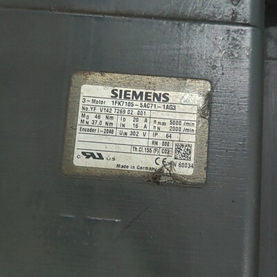 西门子伺服电机1FK71055AC711AG3