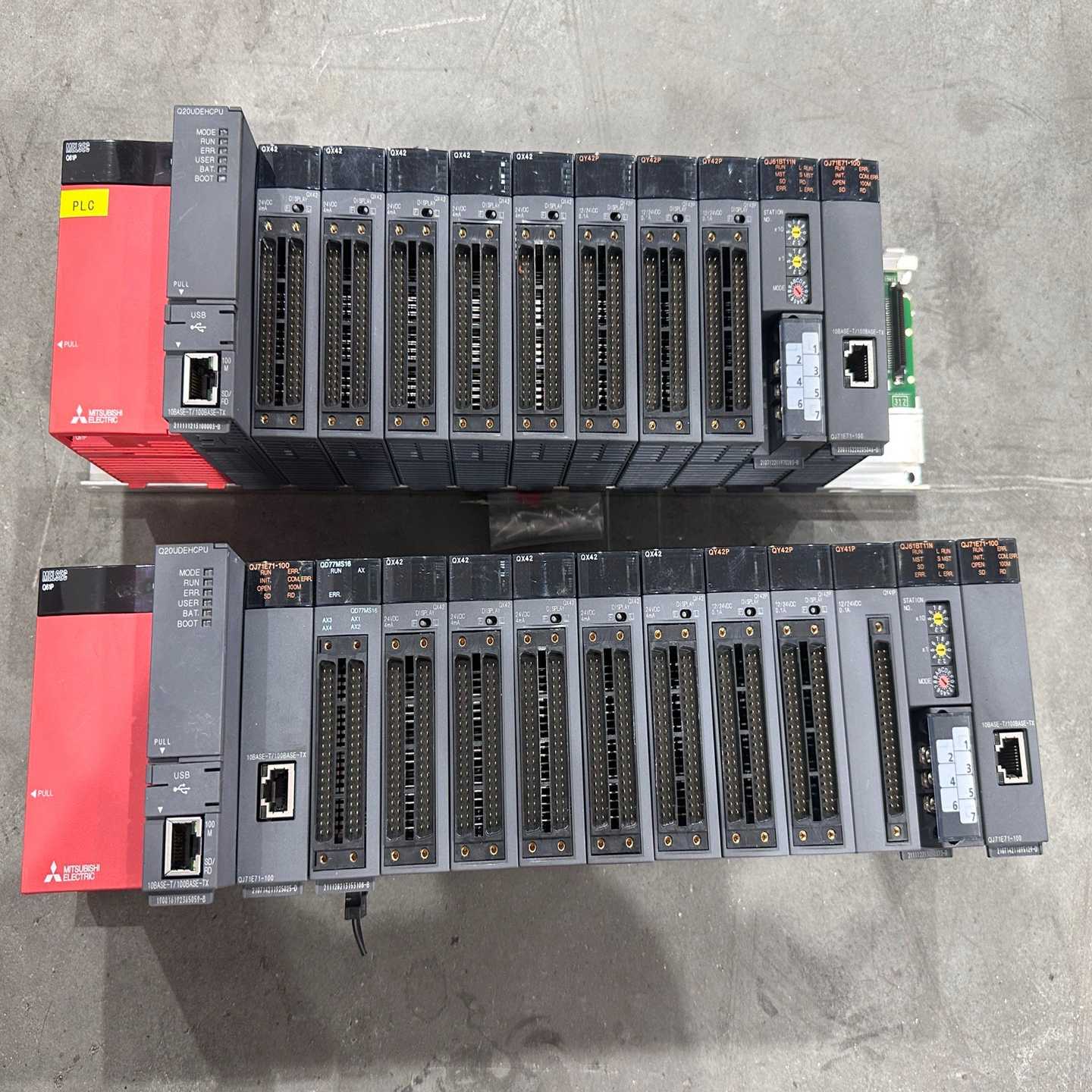 三菱PLCQ系列一套，包含Q04UDECPU主机、QD77--议价商品