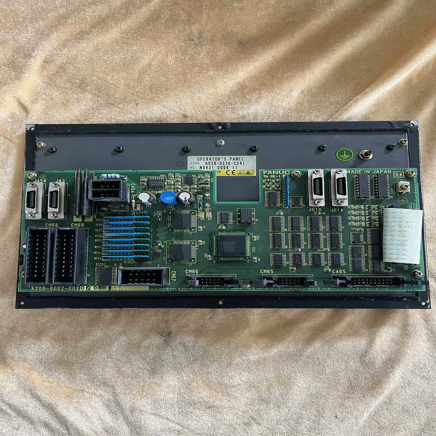 发那科操作面板，型号A02B-0236-C241，原装进口，{议价}