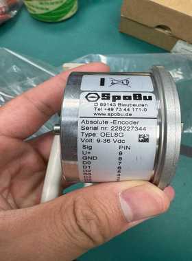 德国Spobu绝对值编码器OEL8G，全新原装正品。--议价商品
