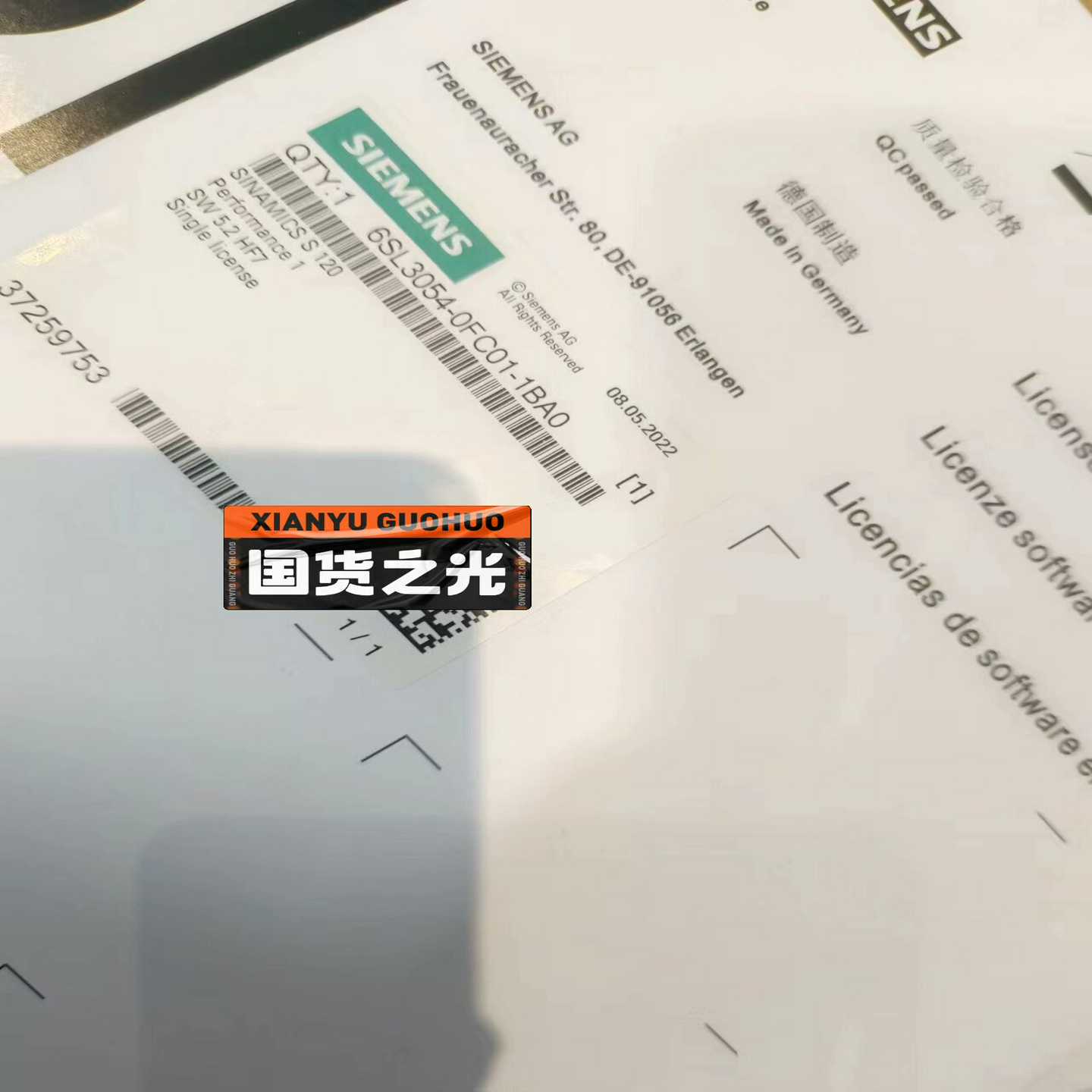【议价】6SL3054-0FC01-1BA0S120V5适用