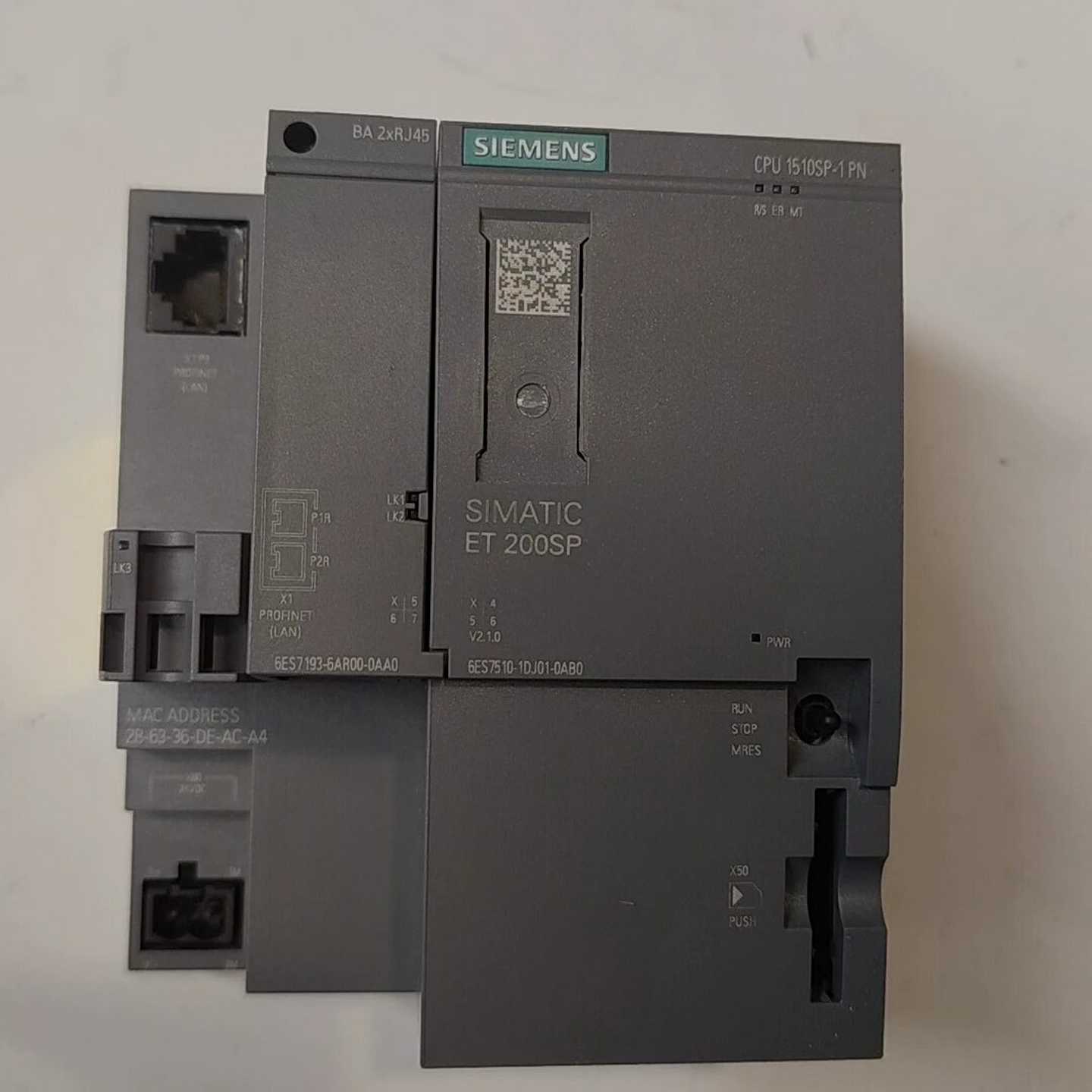 西门子6es7510-1DJ01-0AB0拆了，接口腐蚀，实--议价商品