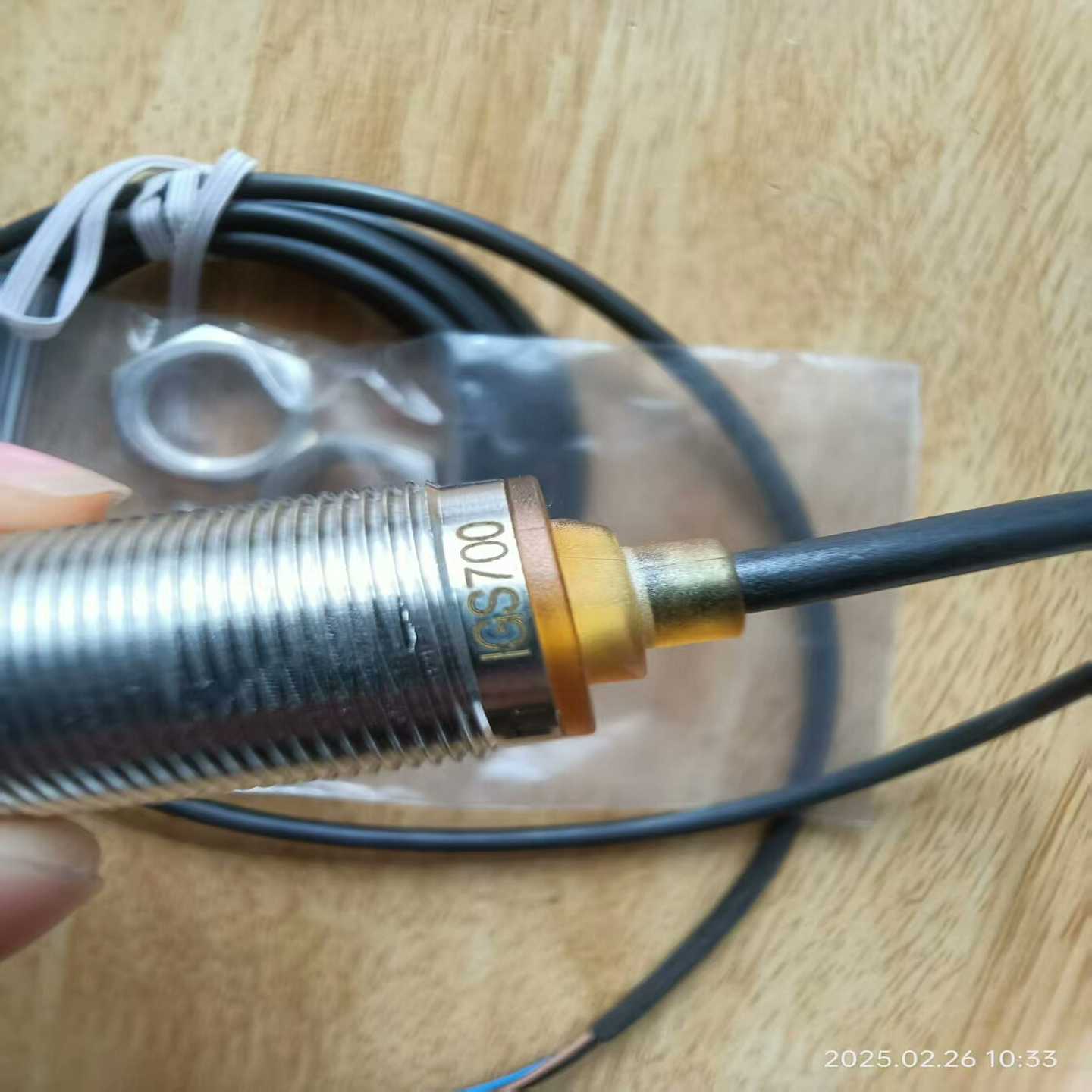 全新原装德国易福门接近开关IGS700没有包装，未使用--议价商品