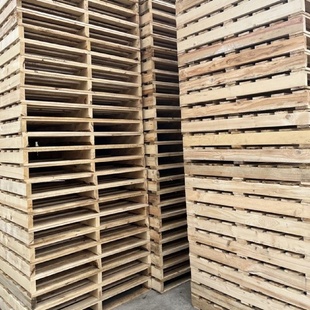二手实木托盘免熏蒸出口胶合板垫仓板叉车托盘货物托盘卡板防潮板