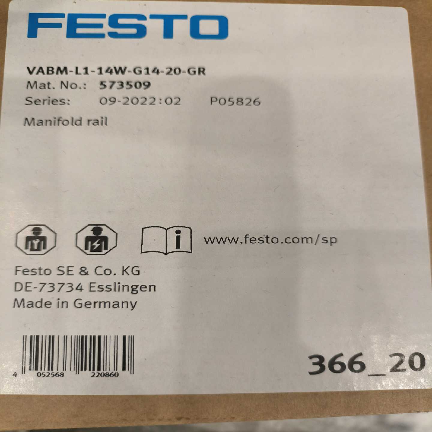 费斯托FESTO573509VABM-L1-14W-G14-询价图片