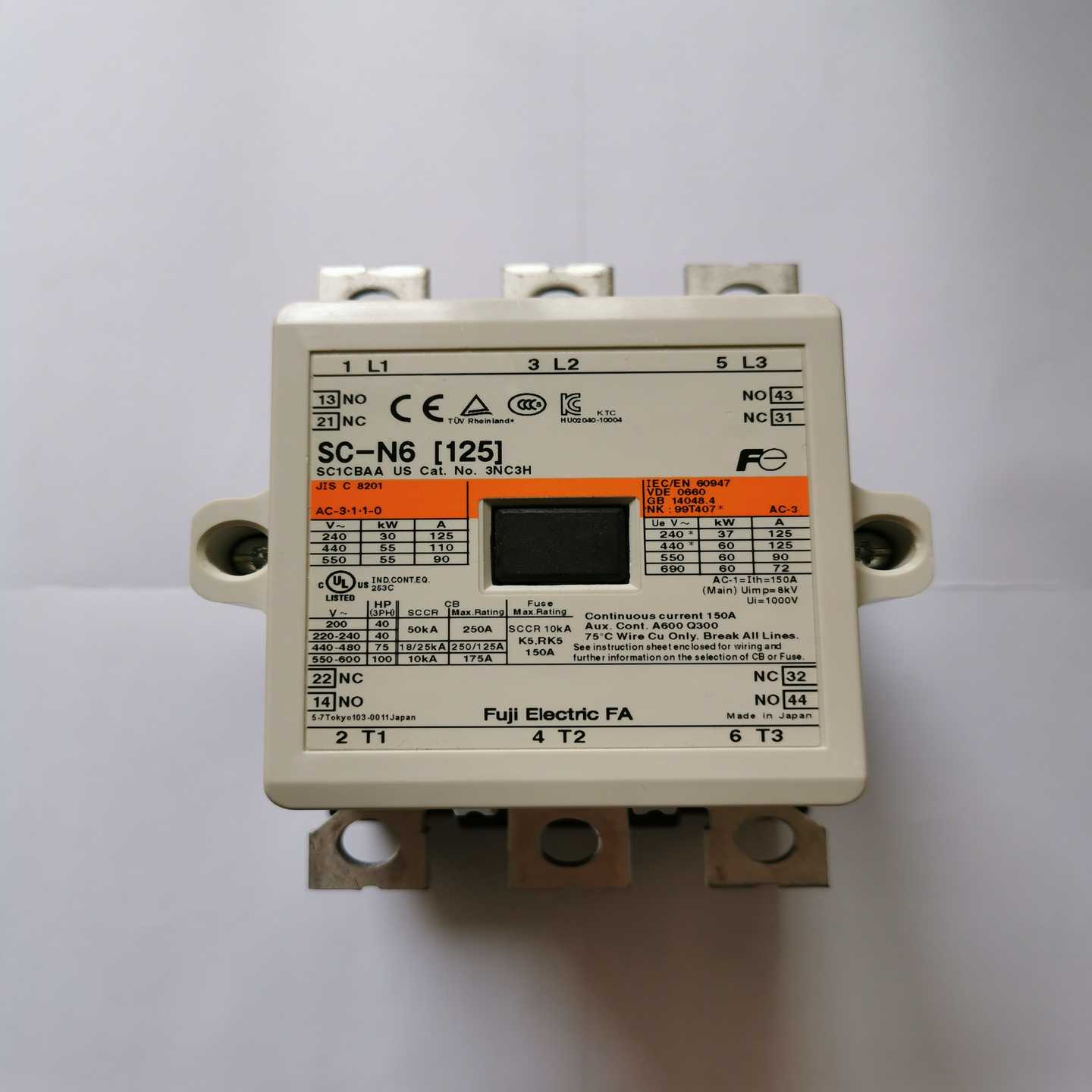 配件富士低压交流接触器SC-N4 SC-N5 SC-N6 SC-N7 AC110议价