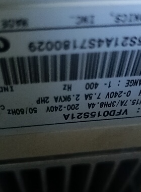 台达 VFD015S21A  变频器正常使用。功能正常。询价