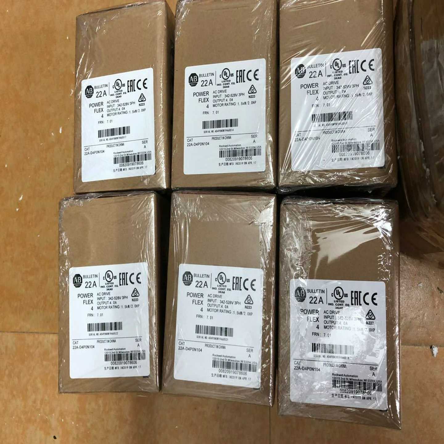 AB变频器22A-d1p4/d2p3/D4/d6/d8p7（地坛设备）