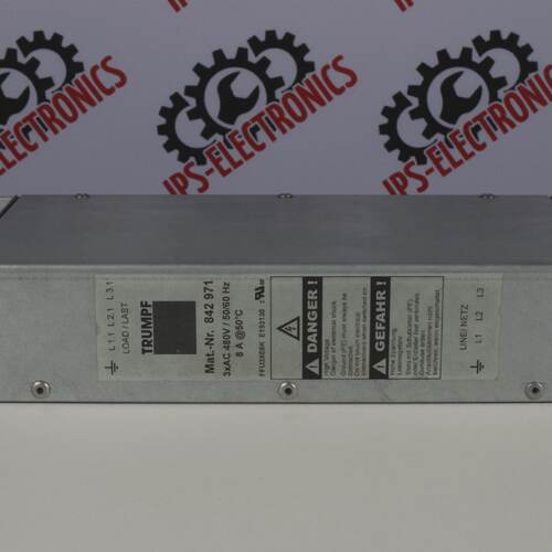 Carico TRUMPF  ultimo 842971 FFU3X08K E193130 netfilter  6 m