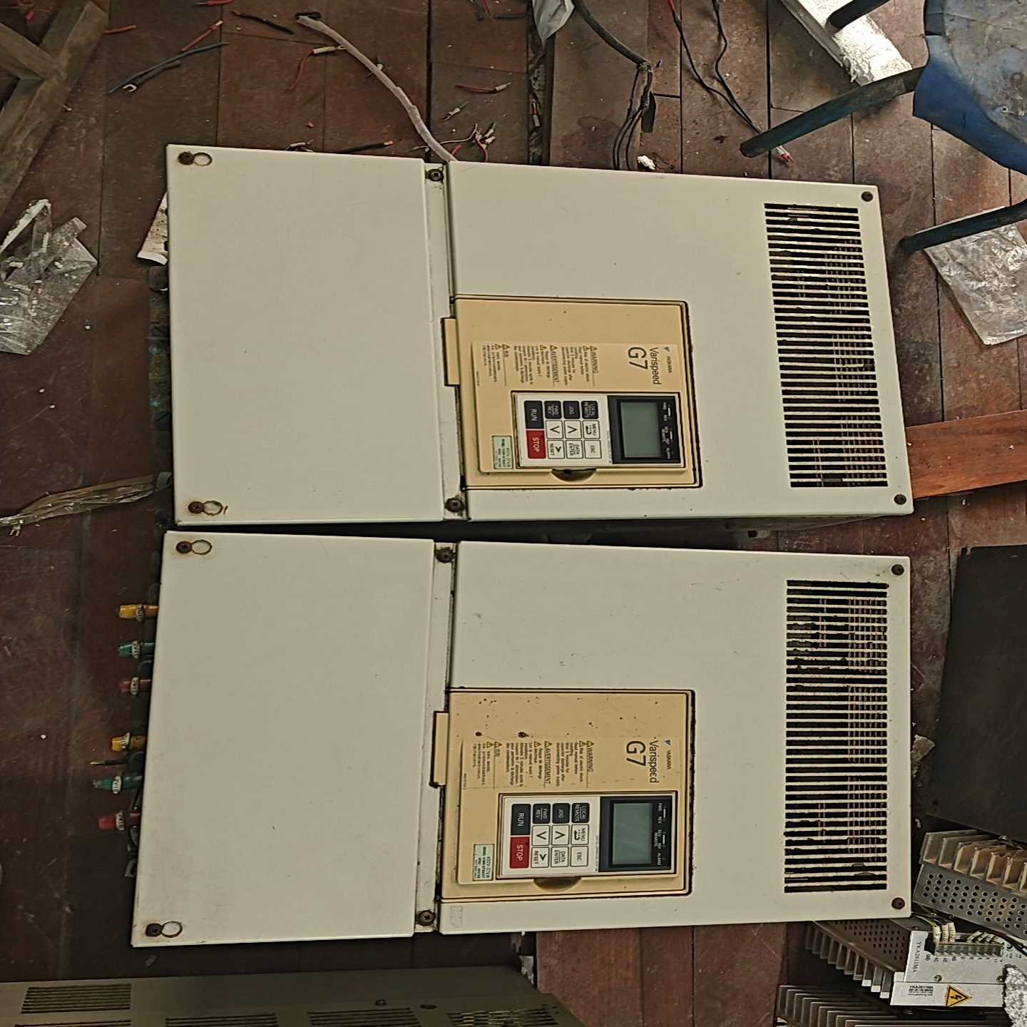 安川CIMR-G7B4037变频器37kw，安川G7系列拆机~议价