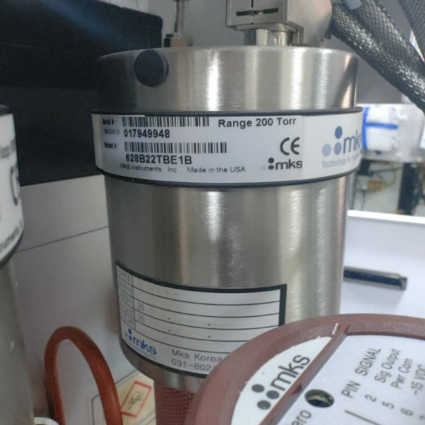 【议价】MKS真空计628B22TBE1B测量范围200 Torr