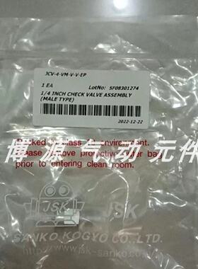 寻“”JSK34VCR止逆阀现货JHCV12VMV1EP