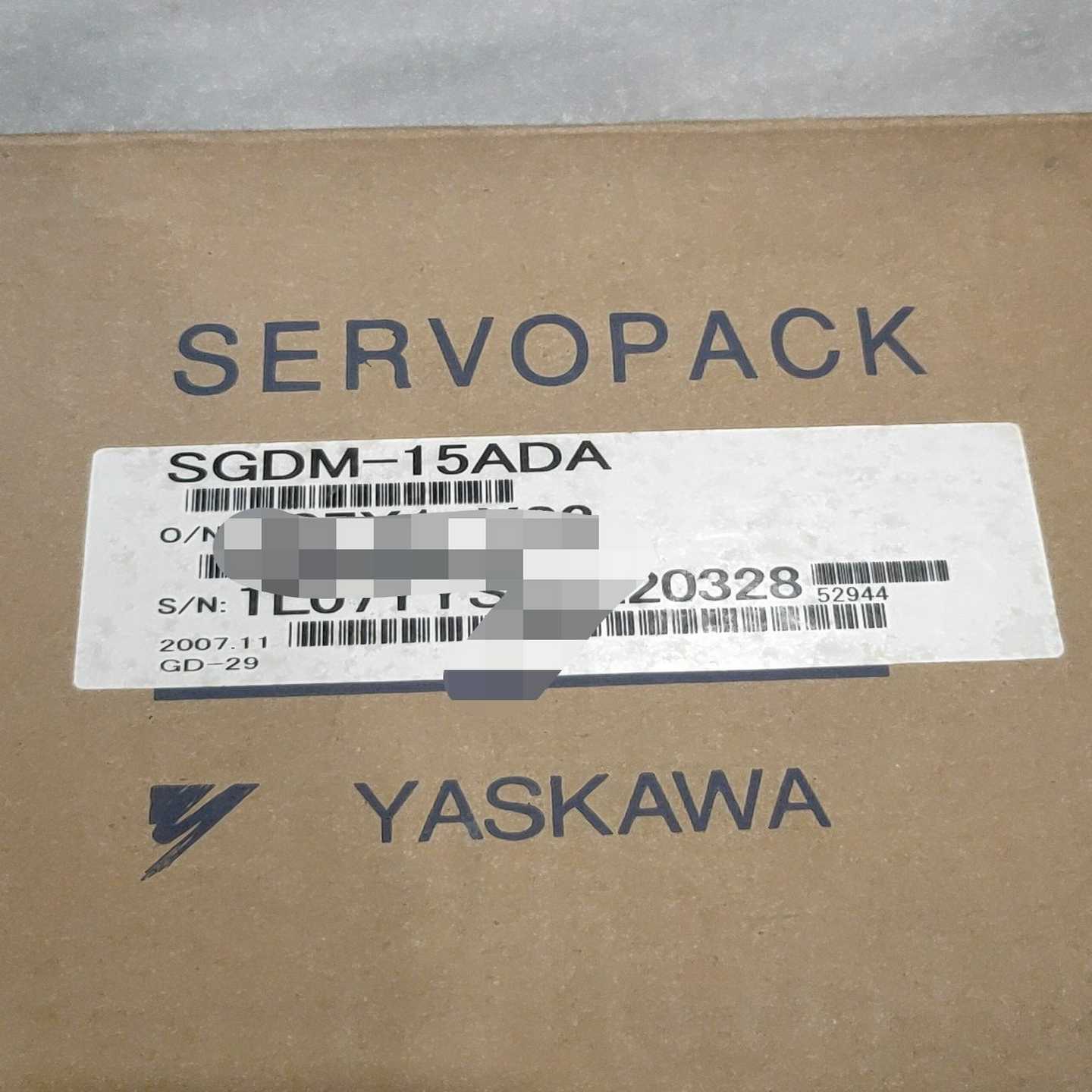 安川伺服驱动器SGDM-15ADA，型号S07X1-X22，一议价商品