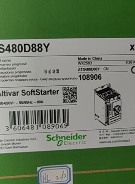 议价施耐德软啓动 ATS480D32Y ATS480D38Y ATS480D47Y ATS480D62Y