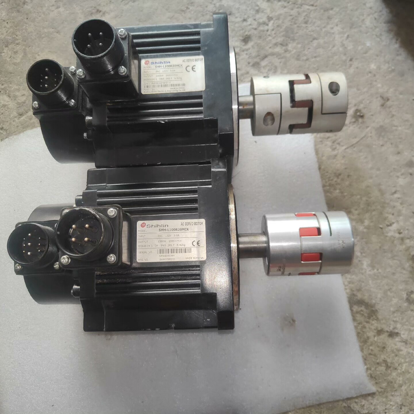 二手士林SMHL100R20mCK伺服电机1.0KW功率