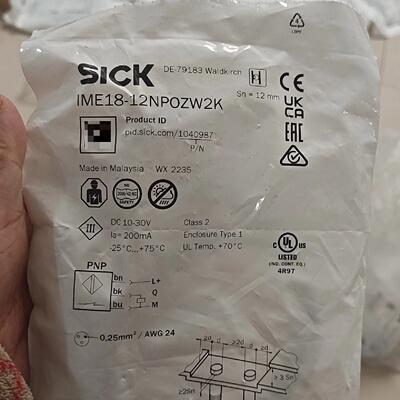西克接近开关IME1812NPOZW2K订货号10409-议价