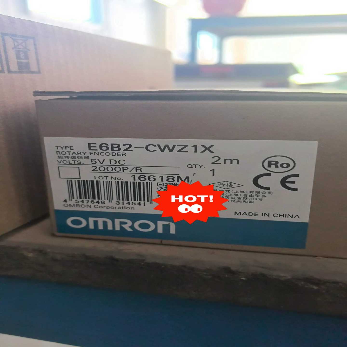 议价欧姆龙旋转编码器全新带包装E6B2-CWZ1X