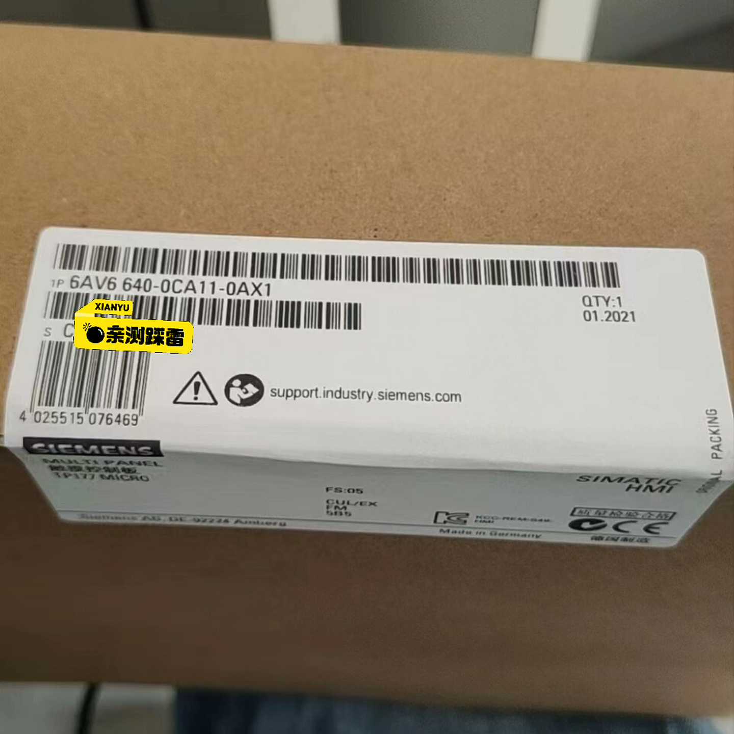 【议价】6AV6640-0CA11-0AX1未开封当天发适用