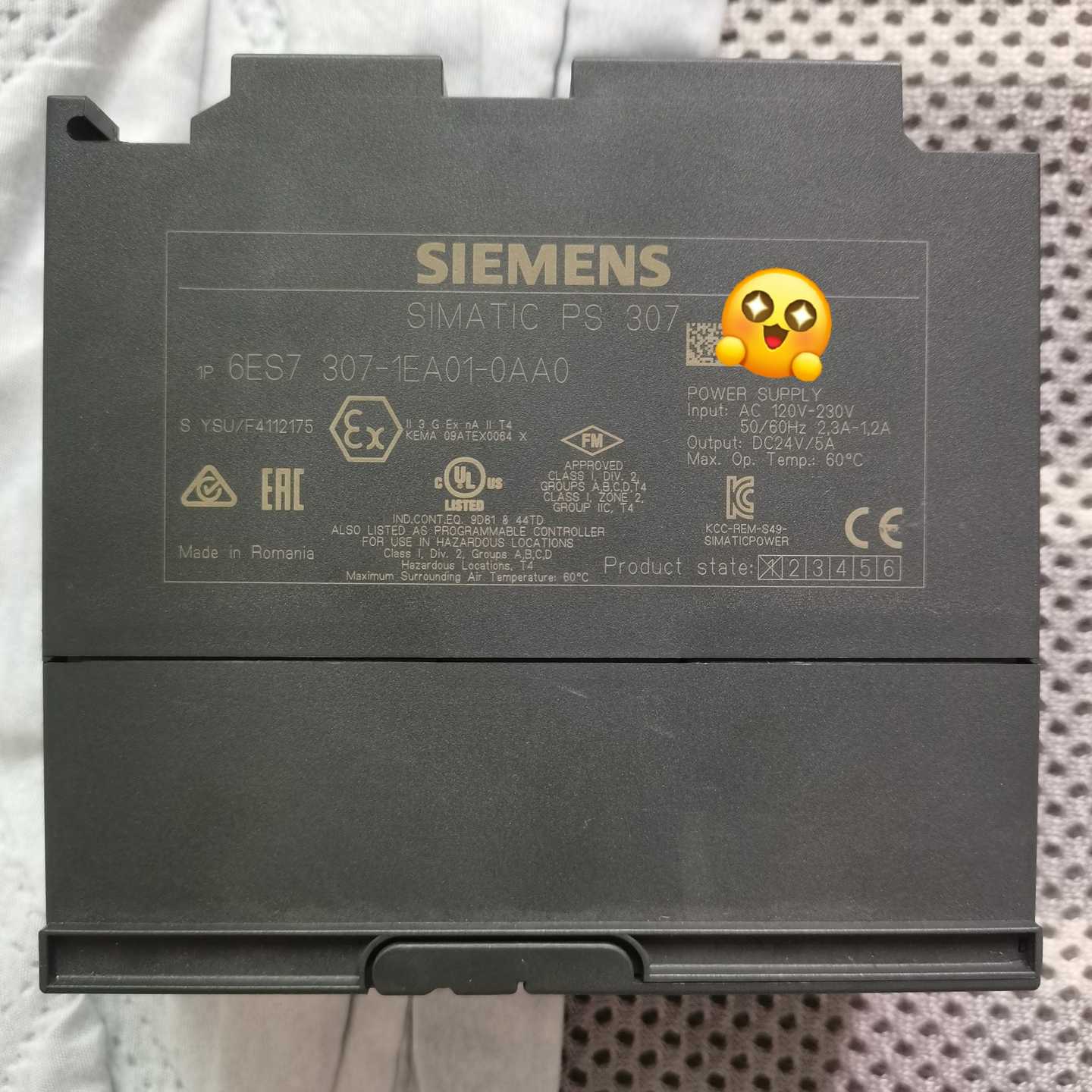 原装西门子S7-300调节型PS307DC24V/5A电--议价商品