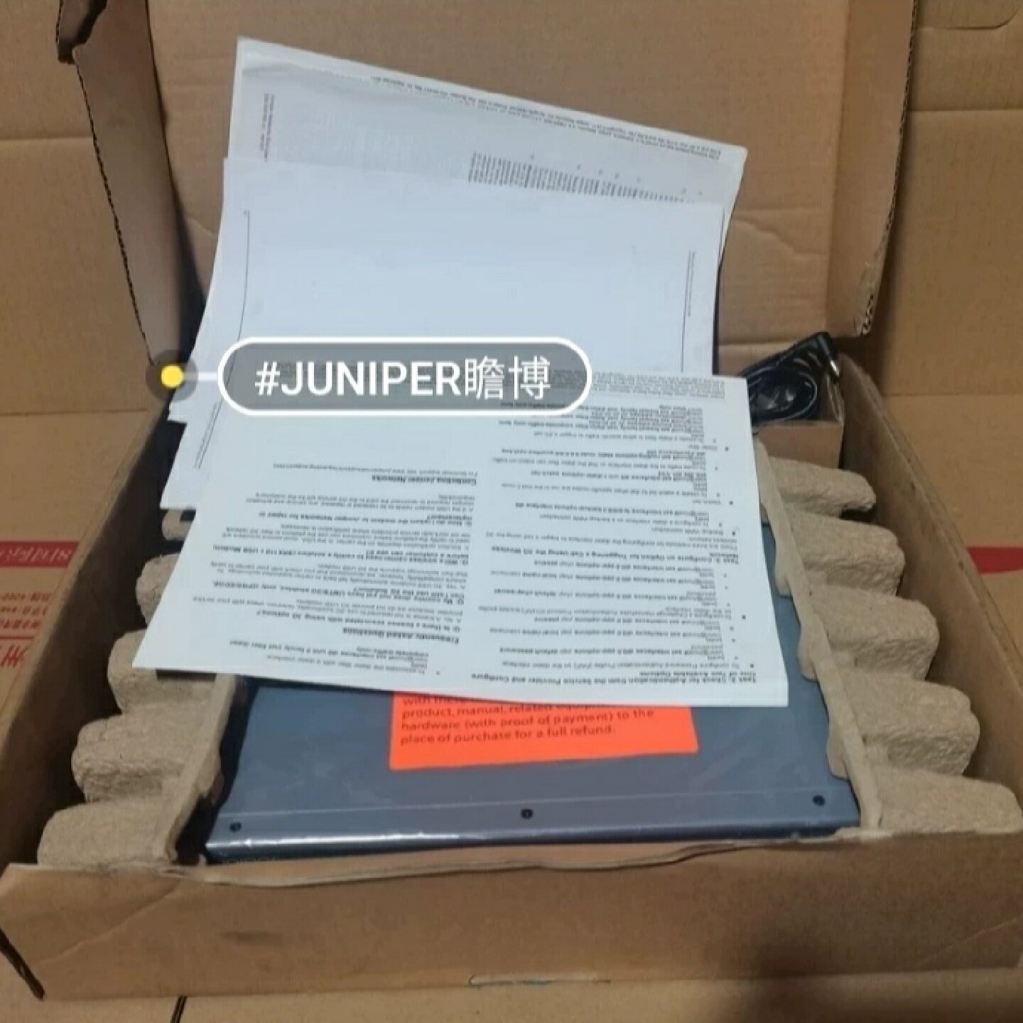 Juniper瞻博SRX110防火墙网关测试好带包装-议价