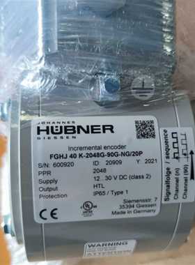 HcUBNER-GIESSEN编码器FGHJ40K-2048G-90G-NG/20P德国霍伯纳基