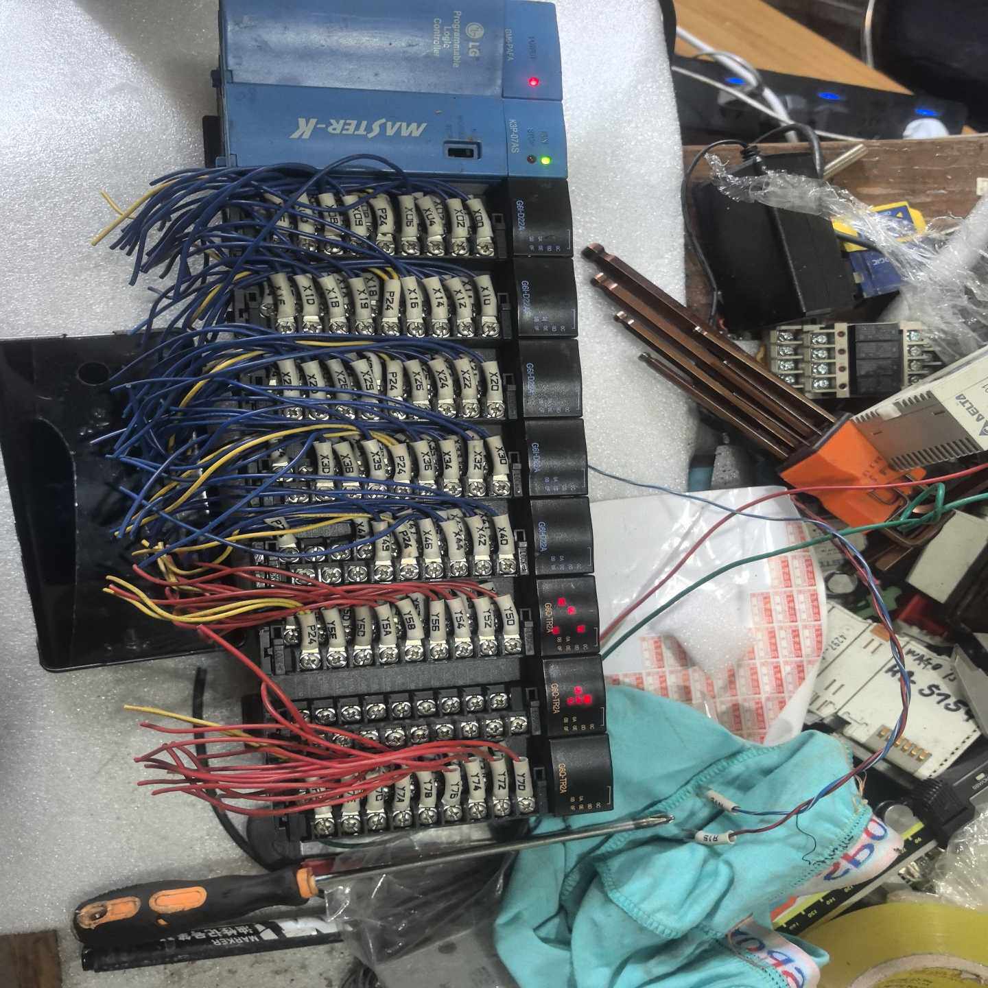 LS模块一组，型号：GM6-PAFA/K3P-07AS/G6