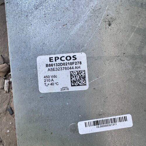 EPCOS电抗器B86132D0210F278二手拆机实物拍-议价
