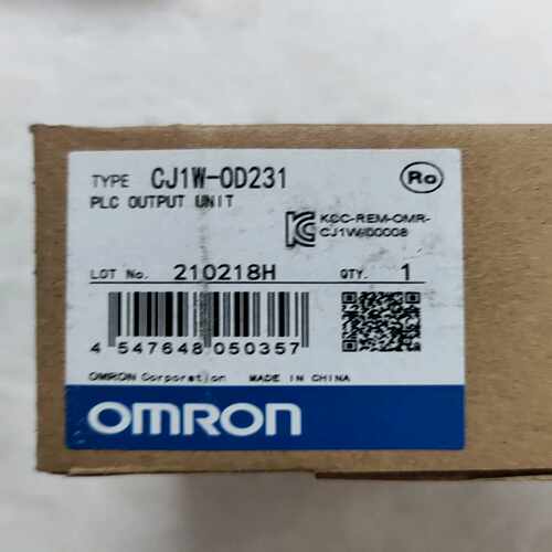 咨询-CJ1W-OD231模块，98新带盒子，上机调试过