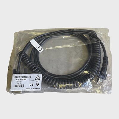 NEW DATALOGIC CAB459  CAB459 RS 9D F EP COIL 12 CORDSET 90A0