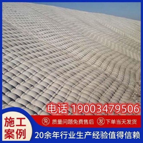 双层模袋规格齐全河道护坡围堰水泥混凝土填充土工模袋土工膜袋