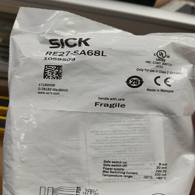 西克RE27-SA68L/1059509全新原装未开封。--议价商品