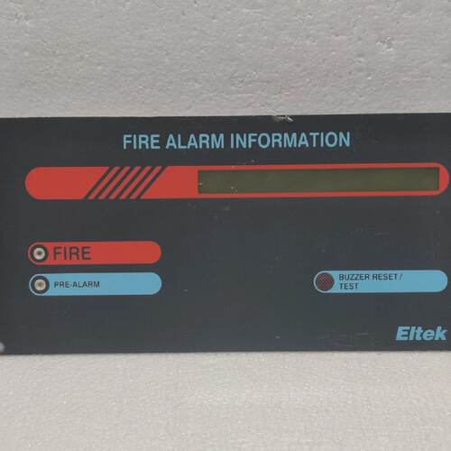Eltek 234112 Fire Alarm Information Panel Vr. 61648 24vdc