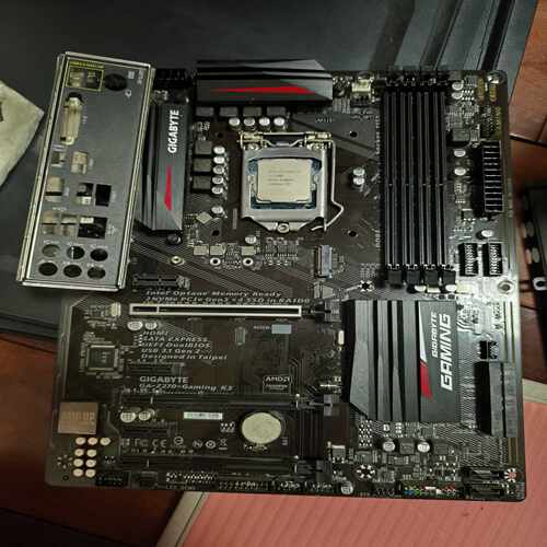 （议价）自用下机，i7-7700k技嘉Z270-GamingK3