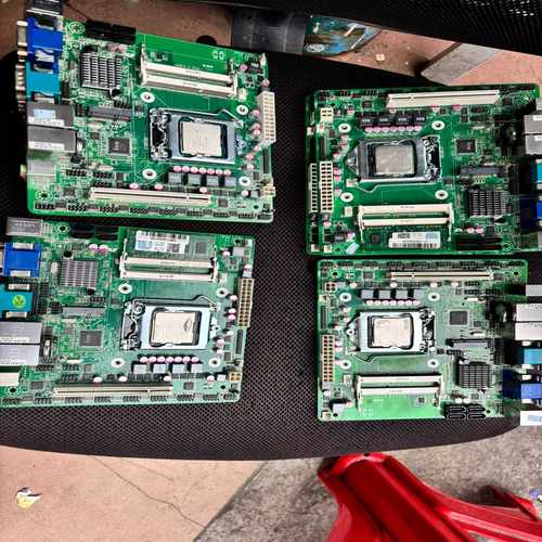 研为W-B75主板，双网口10个com口原装档片，工控17--议价商品