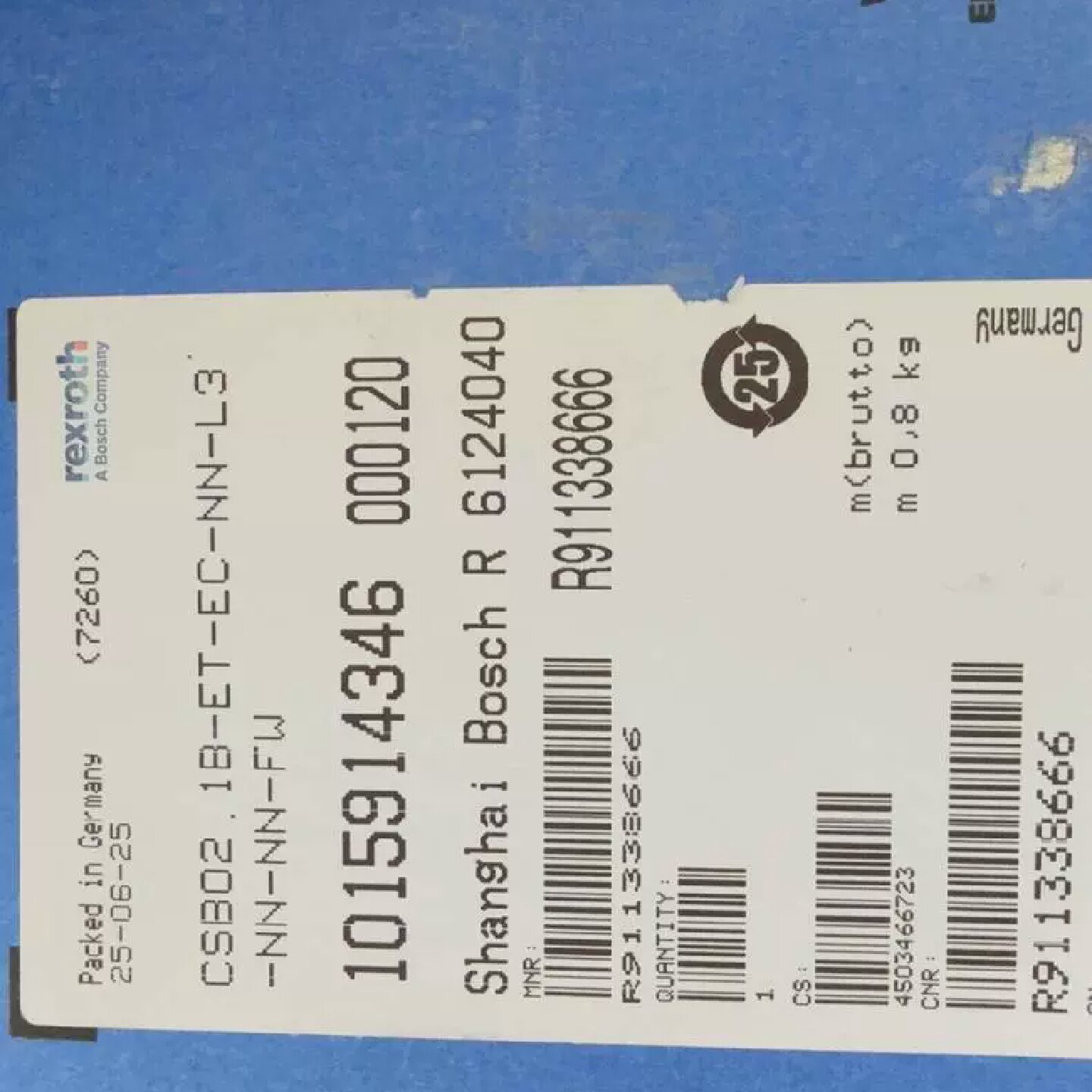 溢价-力士乐控制卡CSB02.1BETECNNL3NN图片