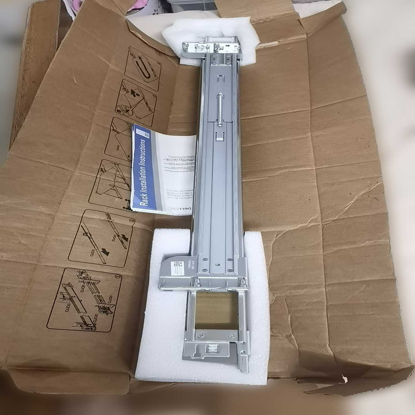 戴尔R730服务器原装滑轨支架，型号B6，适配R730/R7议价