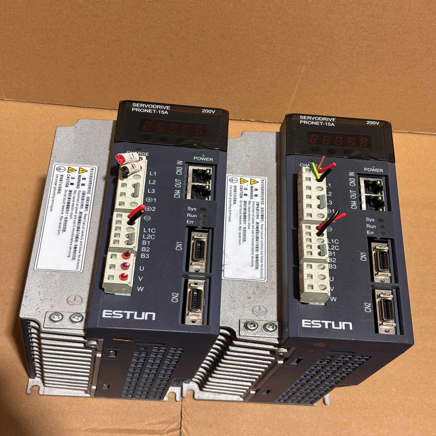 9成新埃斯顿伺服PRONET-15AEF-EC