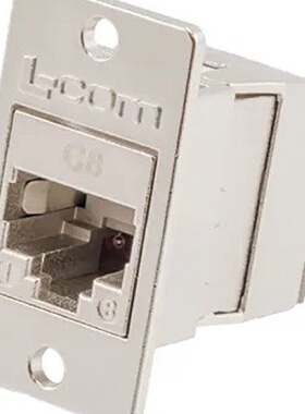 Lcom原装全屏蔽8类网络转接头ECFRJTLC8S-议价