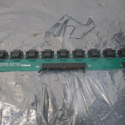 AMAT 010009161 Expanded RS232 Interconnect PCB Board 114597