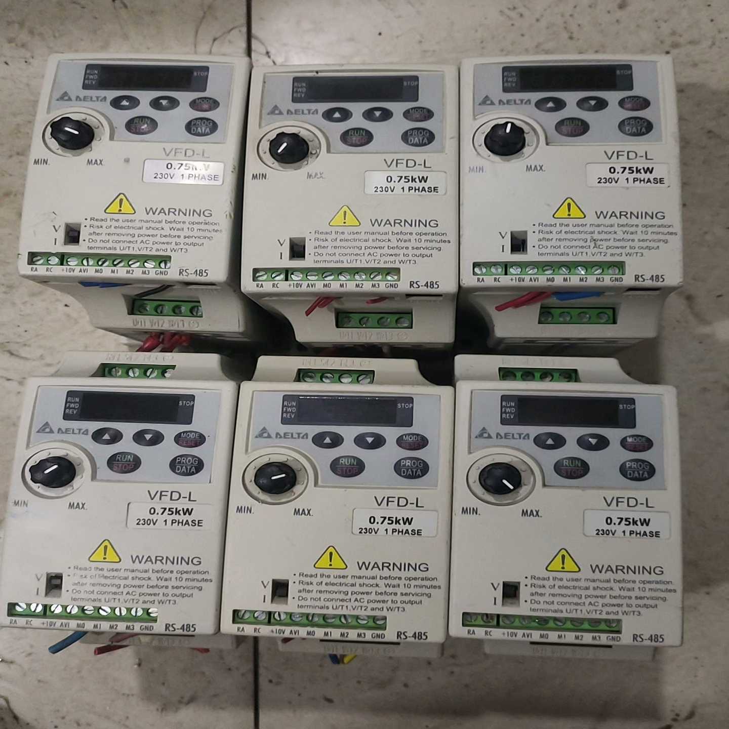 询价台达变频器VFD007L21A，0.75kw功率，220v电