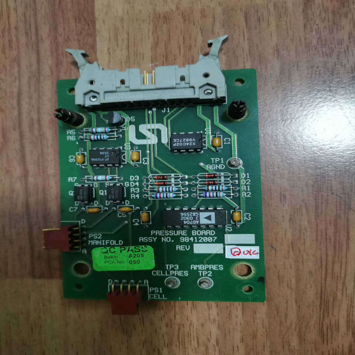 议价EC9841氮氧化物压力监测板现货/维修