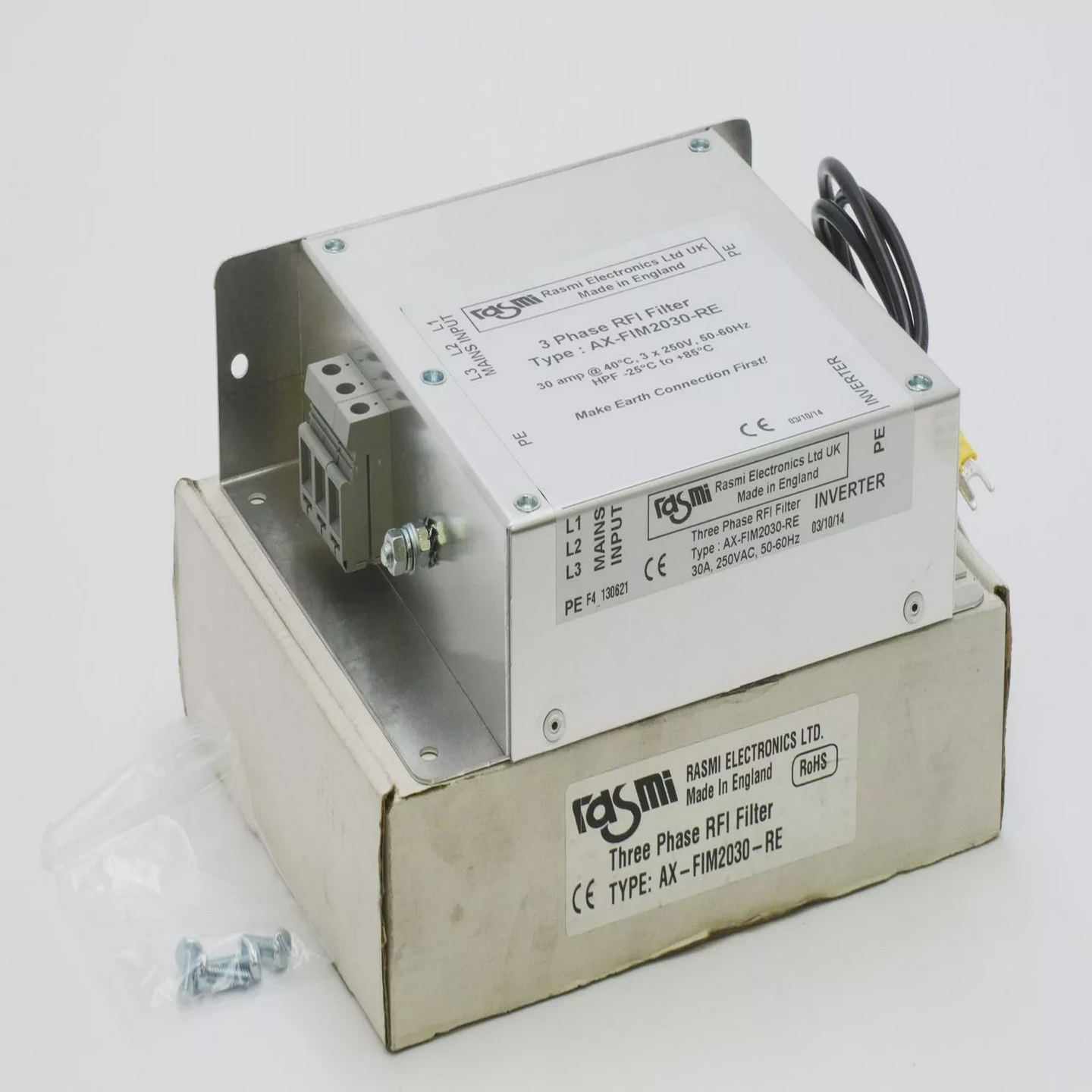 RasmiElectronicAX-FIM2030-RE250V30AThreePhaseRFIFilt