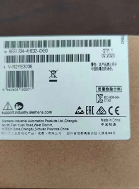 正品西门子S71200PLC模块SM12346ES72-询